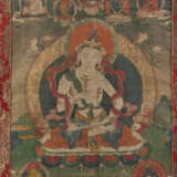Thangka mit Darstellung des Vajrasattva - photo 1