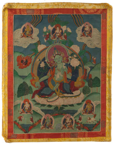 Thangka mit Darstellung der Syamatara - фото 1