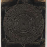Druckstock mit kreisrundem Mandala - Foto 1