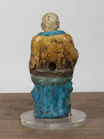 'Fahua'-Keramikfigur des Budai - photo 3