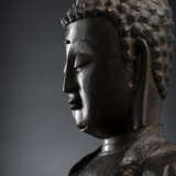 Große Bronze des sitzenden Buddha Shakyamuni - Foto 3