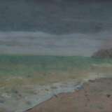 Gemälde „Дождь в Аше“, Karton, Öl, Realismus, Landschaftsmalerei, Russland, 2023 - Foto 1