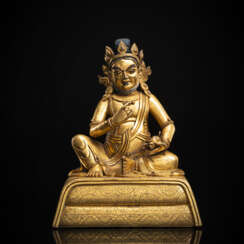 Feuervergoldete Bronze des Vaishravana