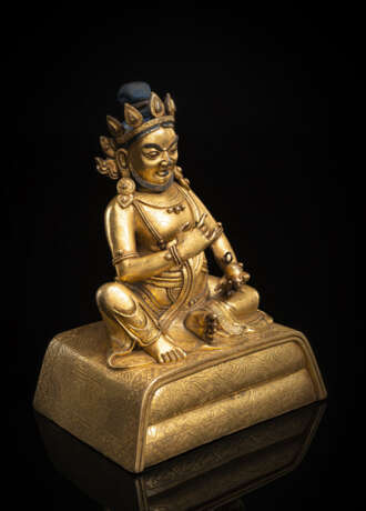 Feuervergoldete Bronze des Vaishravana - Foto 2