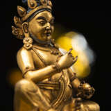 Feuervergoldete Bronze des Vaishravana - Foto 5