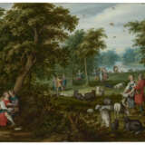 HANS JORDAENS III (ANVERS VERS 1595-1643/1644) ET ABRAHAM GOVAERTS (ANVERS 1589-1626) - Foto 1
