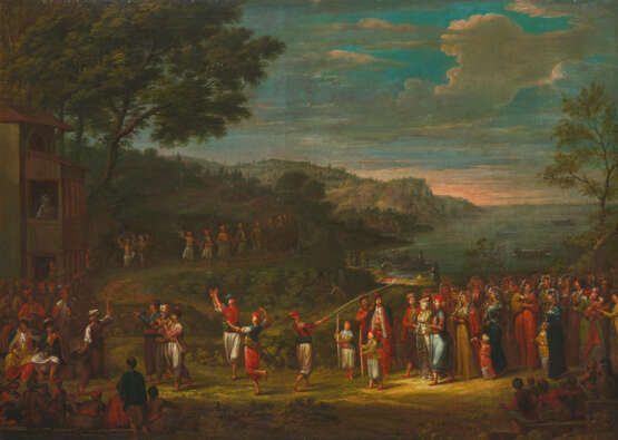 JEAN-BAPTISTE VANMOUR (VALENCIENNES 1671-1737 CONSTANTINOPLE) - photo 1