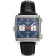 TAG HEUER, REF. CAW211A.EB0026, MONACO STEVE MCQUEEN 40th ANNIVERSARY, A STEEL DESTRO LIMITED EDITION CHRONOGRAPH WRISTWATCH WITH DATE, NUMBERED 762 OUT OF 1000 EXAMPLES - Archives des enchères