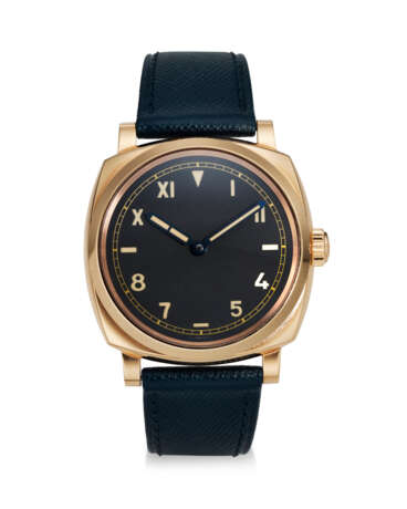PANERAI, REF. PAM00740, RADIOMIR 1940, A LIMITED EDITION 18K ROSE GOLD CUSHION-SHAPED WRISTWATCH, LIMITED TO 300 EXAMPLES - Foto 1
