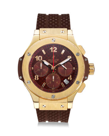 HUBLOT, REF. 341.PC.1007.RX, BIG BANG “CAPPUCCINO,” AN 18K ROSE GOLD AND CERAMIC CHRONOGRAPH WRISTWATCH WITH DATE - photo 1
