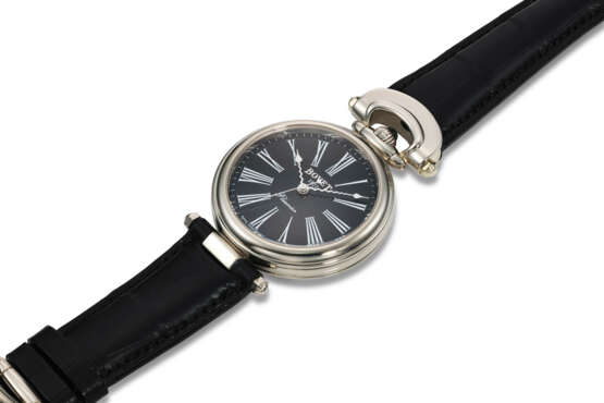 BOVET, AMADEO FLEURIER, AN 18K WHITE GOLD WRISTWATCH WITH BLACK DIAL - Foto 2