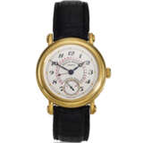 FRANCK MULLER, REF. 3801 S6 Q, AN EARLY 18K YELLOW GOLD WRISTWATCH WITH POINTER DATE - photo 1