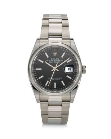 ROLEX, REF. 126200, DATEJUST, A STEEL WRISTWATCH WITH DATE - фото 1