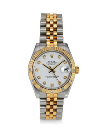 ROLEX, REF. 178313, DATEJUST, AN 18K YELLOW GOLD, STEEL, AND DIAMOND-SET WRISTWATCH WITH DATE - photo 1