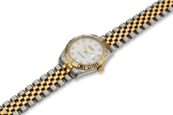 ROLEX, REF. 178313, DATEJUST, AN 18K YELLOW GOLD, STEEL, AND DIAMOND-SET WRISTWATCH WITH DATE - photo 2