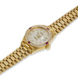 ROLEX, REF. 69068, DATEJUST, AN 18K YELLOW GOLD, DIAMOND, AND RUBY-SET WRISTWATCH WITH DATE - photo 2