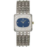 PATEK PHILIPPE, REF. 4244/2, A VERY FINE AND RARE 18K WHITE GOLD AND DIAMOND-SET BRACELET WATCH - photo 1