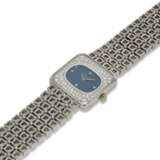 PATEK PHILIPPE, REF. 4244/2, A VERY FINE AND RARE 18K WHITE GOLD AND DIAMOND-SET BRACELET WATCH - photo 2