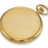 PATEK PHILIPPE, REF. 972/1, AN 18K YELLOW GOLD LEPINE POCKET WATCH WITH POWER RESERVE - Foto 3