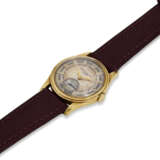 PATEK PHILIPPE, REF. 460, CALATRAVA, AN EXTREMELY RARE 18K YELLOW GOLD WRISTWATCH WITH “MIRRORED” SECTOR DIAL - Foto 2