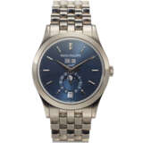 PATEK PHILIPPE, REF. 5396/1G-001, A FINE 18K WHITE GOLD ANNUAL CALENDAR WRISTWATCH WITH MOON PHASES AND 24-HOUR INDICATOR - Foto 1