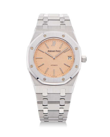 AUDEMARS PIGUET, REF. 14802ST.OO.0944ST.02, ROYAL OAK JUBILEE, A RARE LIMITED EDITION STEEL BRACELET WATCH WITH DATE, NUMBERED 684 OUT OF 1000 EXAMPLES - Foto 1