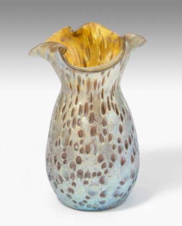 Johann Lötz Witwe (zugeschrieben), kleine Vase "Candia Diaspora" - photo 1
