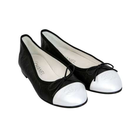 CHANEL Ballerinas, Grösse 38,5 C, Neupreis: ca. 600,-€. - Foto 2