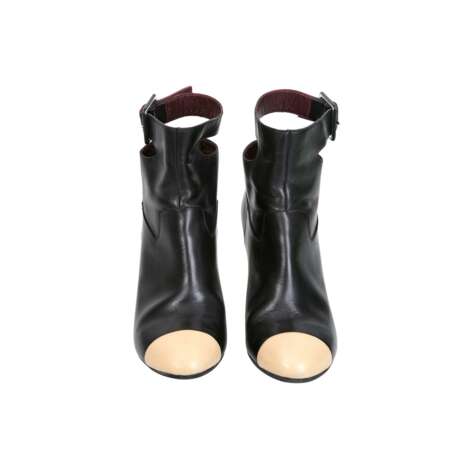 CHANEL elegante Stiefelette, Grösse 38,5; - photo 1