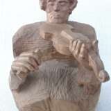 “The old Fiddler” Wood Wood carving 1994 - photo 1