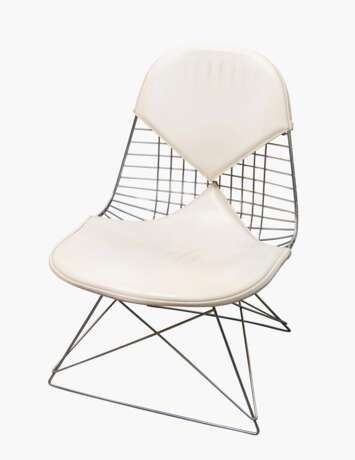 Charles Eames, Stuhl "Bikini Wire Chair" auf "Low Rod Base" - Foto 1