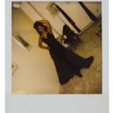 TWO CANDID POLAROID PHOTOGRAPHS OF DONNA SUMMER MODELING DRESSES - фото 3