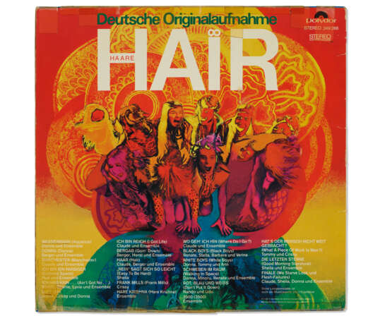 TWO LPS AND THE BOOK FOR THE GERMAN PRODUCTION OF HAIR. - Foto 4