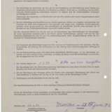 HER 1975 PERFORMANCE RIGHTS SOCIETY APPLICATION WITH A RARE VERSION OF HER SIGNATURE - фото 2