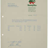 HER 1975 PERFORMANCE RIGHTS SOCIETY APPLICATION WITH A RARE VERSION OF HER SIGNATURE - фото 5