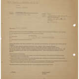 HER 1975 PERFORMANCE RIGHTS SOCIETY APPLICATION WITH A RARE VERSION OF HER SIGNATURE - фото 6