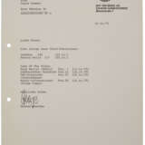 HER 1975 PERFORMANCE RIGHTS SOCIETY APPLICATION WITH A RARE VERSION OF HER SIGNATURE - Foto 8