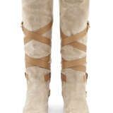 TWO PAIRS OF SUEDE HIGH BOOTS - photo 8
