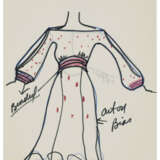 A GROUP OF SEVEN COSTUME DESIGNS DRAWN BY DONNA SUMMER - фото 6