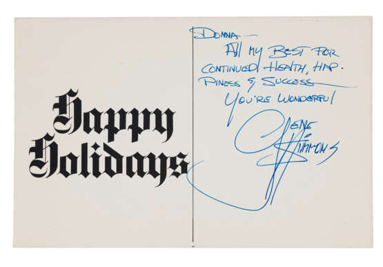 A HOLIDAY CARD FOR DONNA SUMMER - photo 2