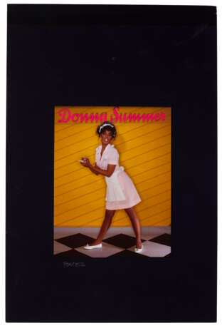 PHOTOGRAPHS OF DONNA SUMMER USED FOR THE LP, SHE WORKS HARD FOR THE MONEY - фото 2
