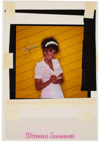 PHOTOGRAPHS OF DONNA SUMMER USED FOR THE LP, SHE WORKS HARD FOR THE MONEY - фото 4