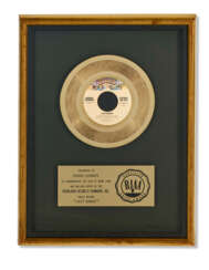 RIAA GOLD RECORD AWARD ISSUED TO DONNA SUMMER FOR 'LAST DANCE'