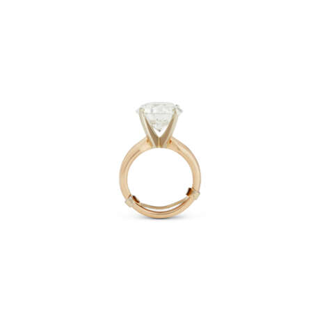 BAGUE SOLITAIRE DIAMANT DE 7.10 CARATS - Foto 3