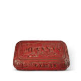 A CINNABAR LACQUER BOX AND COVER - Foto 4