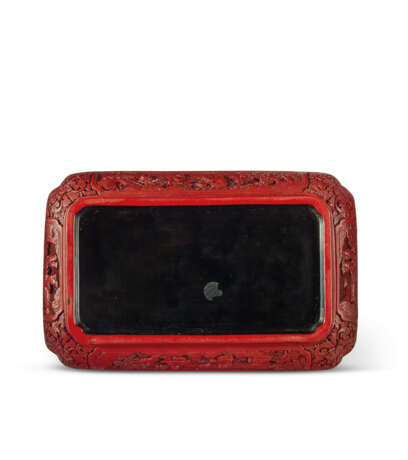 A CINNABAR LACQUER BOX AND COVER - photo 7