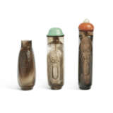 THREE ROCK CRYSTAL SNUFF BOTTLES - photo 2