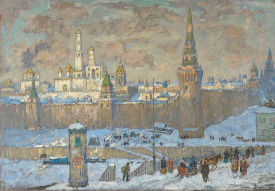 View of the Kremlin in Winter - фото 1
