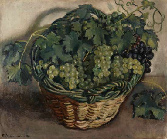 Still Life with a Basket of Grapes - Foto 1