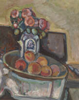 Still Life with Flowers and Peaches